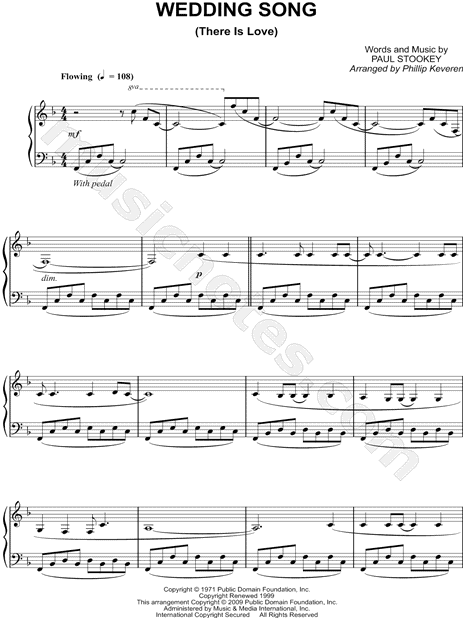 Wedding Song (There is Love)