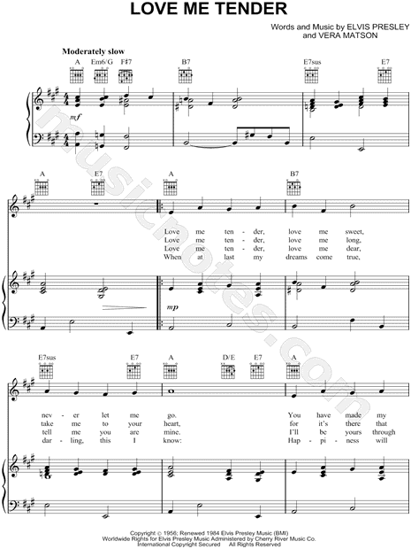 Love Me Tender