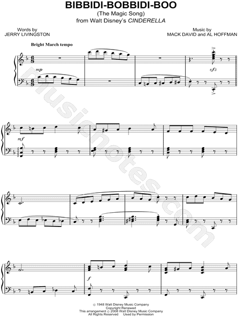 Bibbidi-Bobbidi-Boo (The Magic Song)