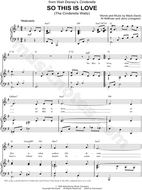 So This Is Love (The Cinderella Waltz)