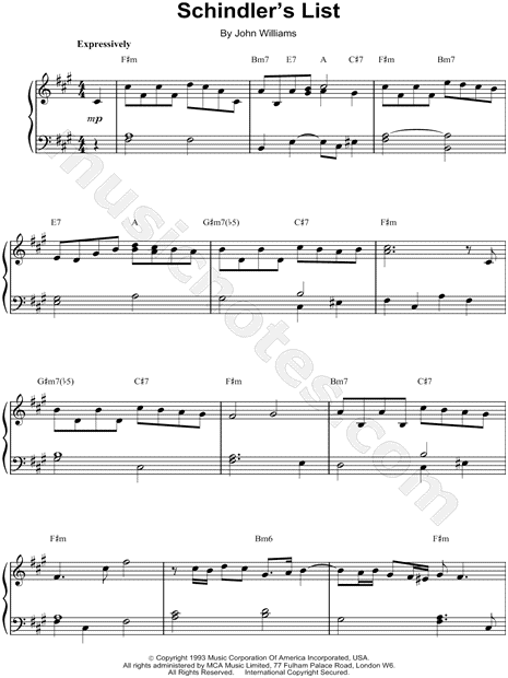 Theme from Schindler's List
