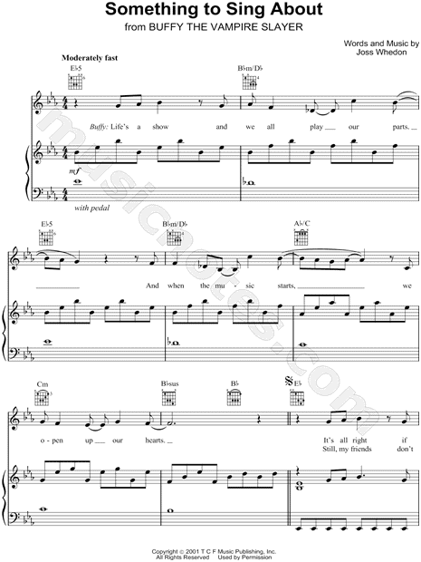 Something To Sing About