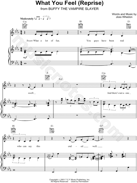 What You Feel (Reprise)