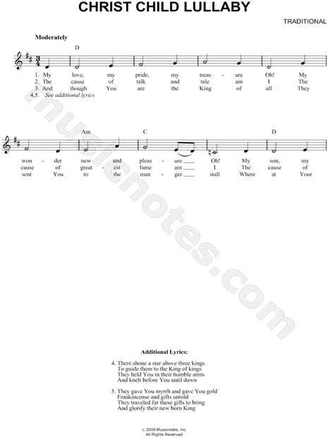 Christ Child Lullaby