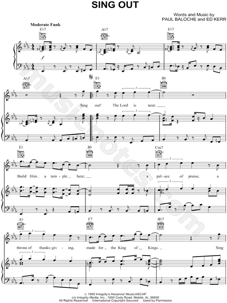 Sing Out