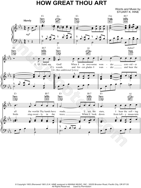 How Great Thou Art