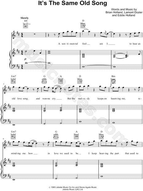It's the Same Old Song