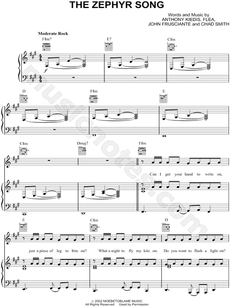 The Zephyr Song