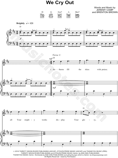 We Cry Out