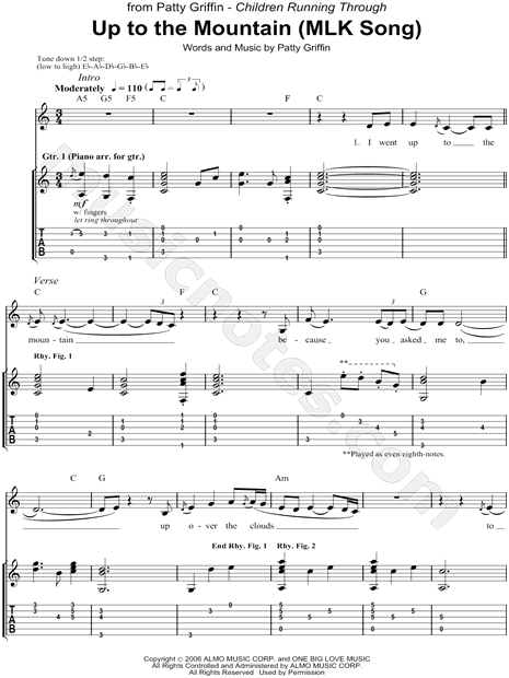 Up to the Mountain (MLK Song)