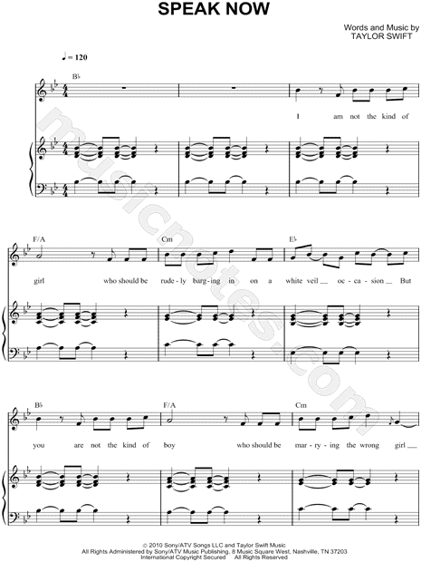 Speak Now