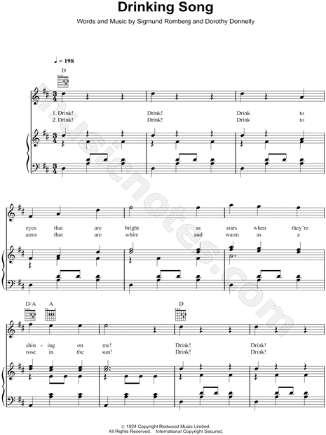Drinking Song