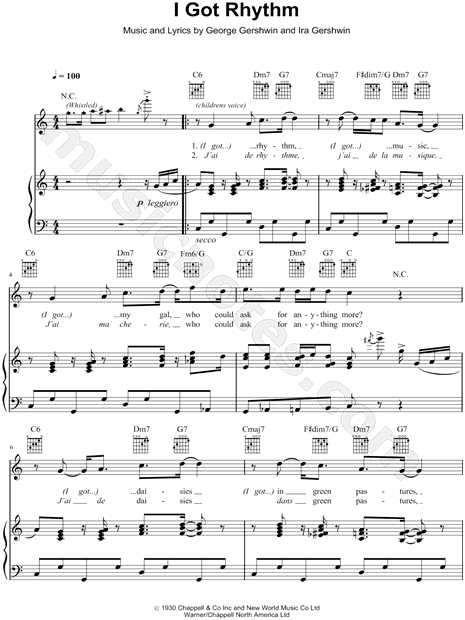 I Got Rhythm