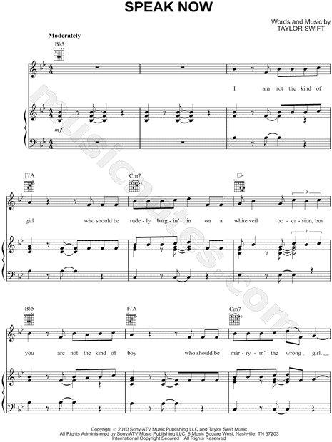 Speak Now