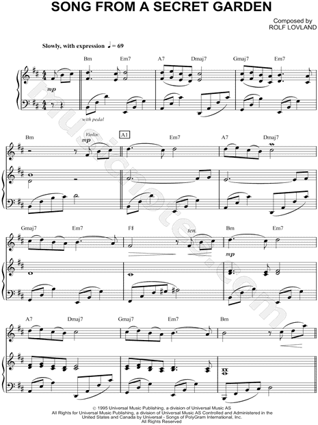 Song from a Secret Garden