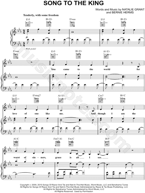 Song To the King