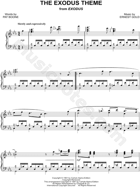 The Exodus Theme