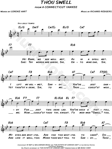 Thou Swell