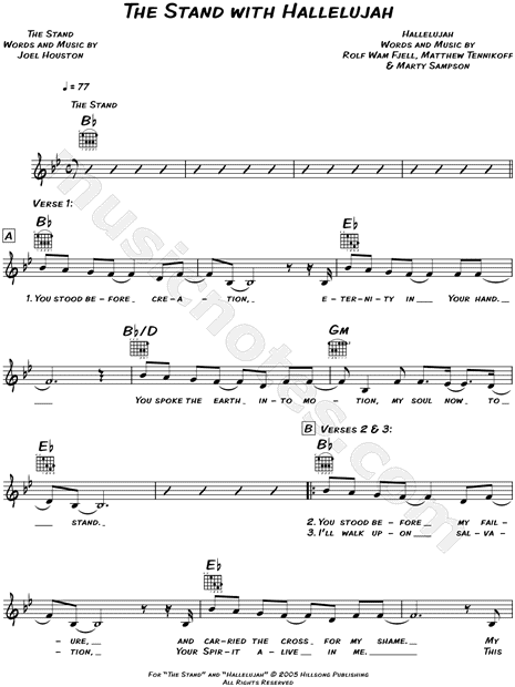 The Stand / Hallelujah