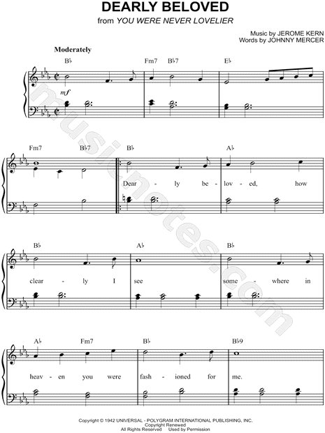 Dearly Beloved