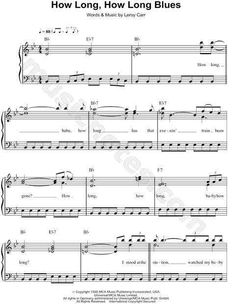 How Long, How Long Blues