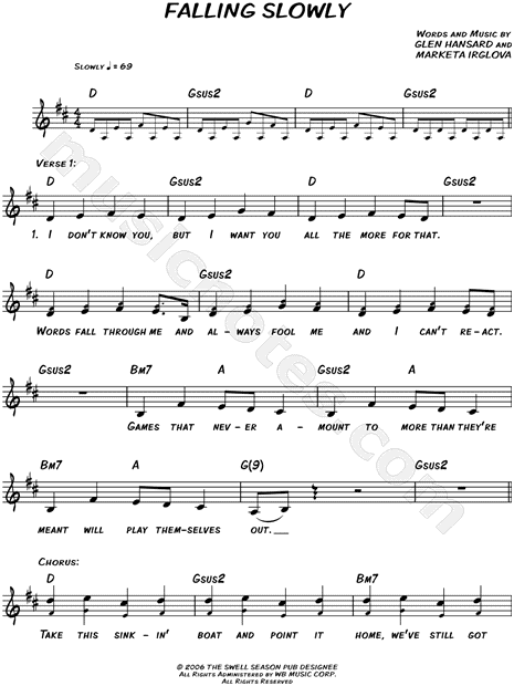 Falling Slowly