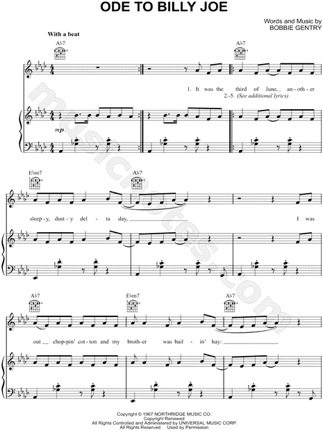 Ode to Billy Joe