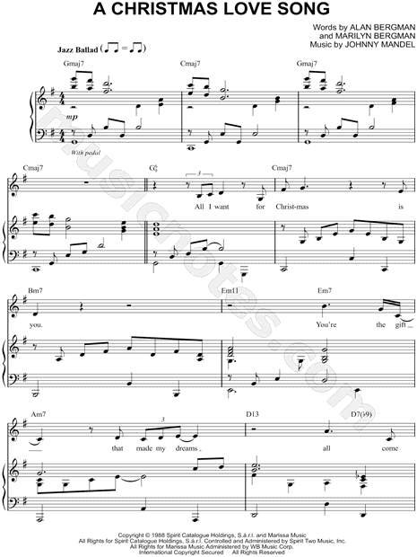 A Christmas Love Song
