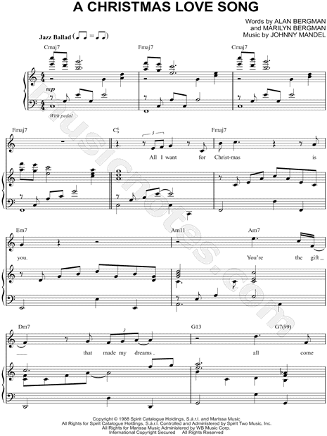 A Christmas Love Song