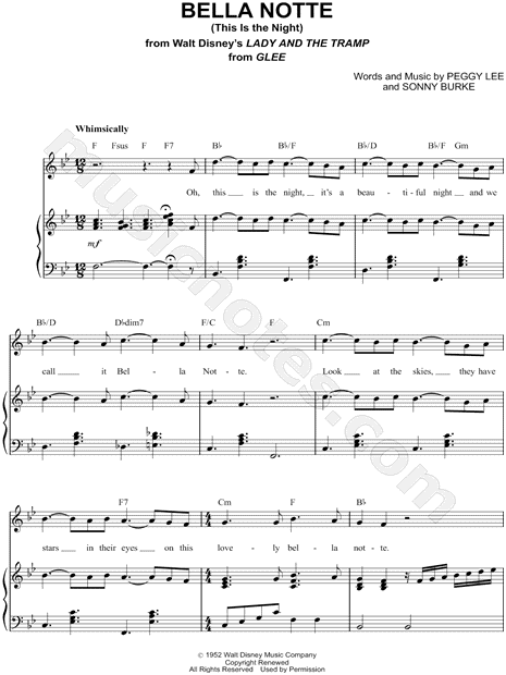 Bella Notte (This Is the Night)