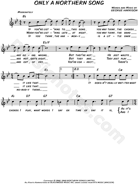Only a Northern Song