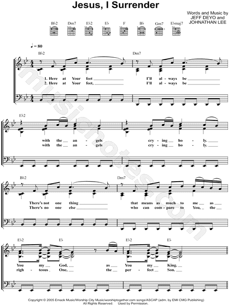 Jesus, I Surrender