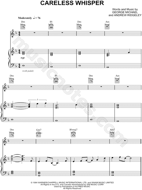 Careless Whisper