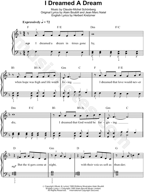 I Dreamed a Dream