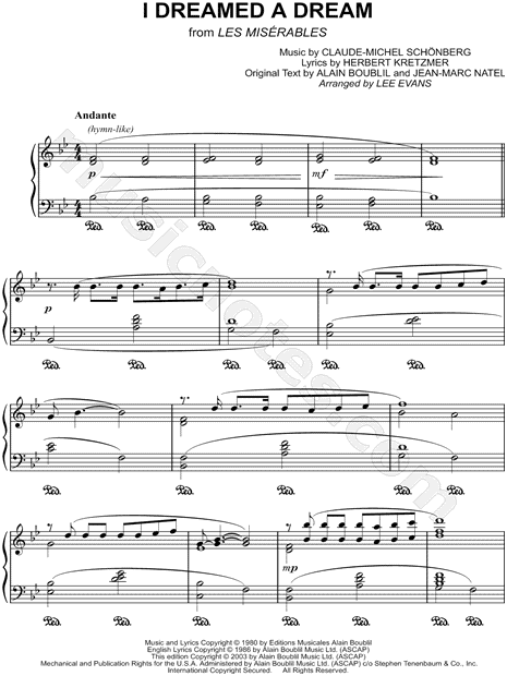 I Dreamed a Dream