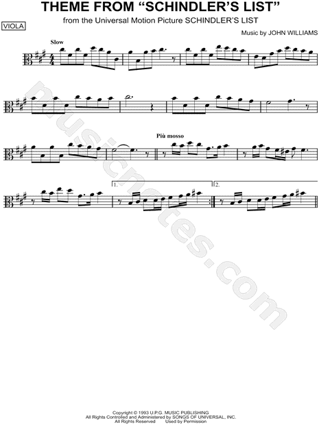 Theme from Schindler's List