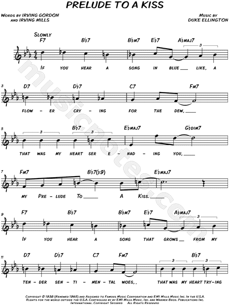 Prelude to a Kiss