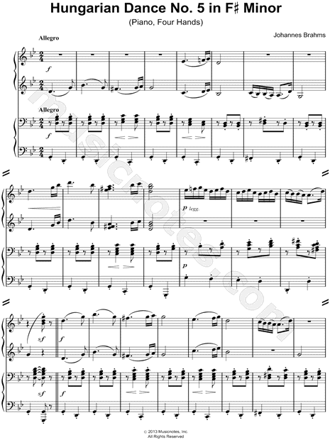 Hungarian Dance No. 5