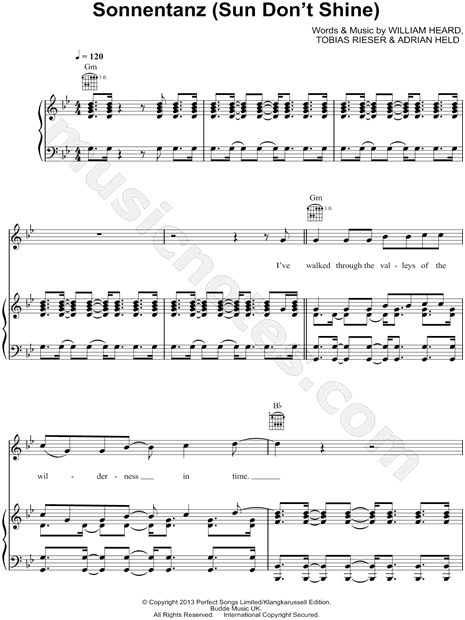 Sonnentanz (Sun Don't Shine)