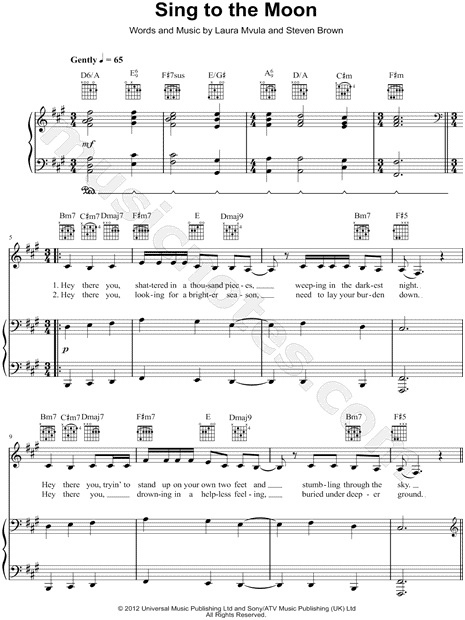 Sing to the Moon