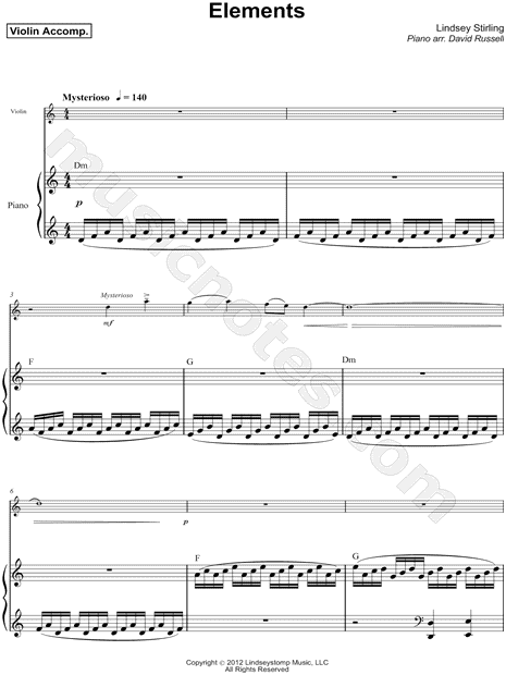 Elements - Violin & Piano