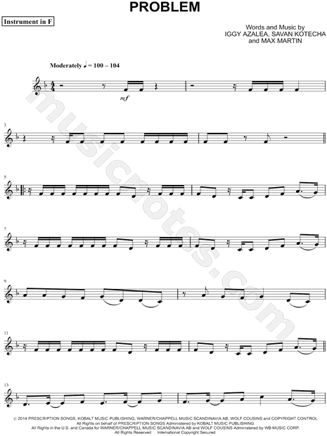 Problem - F Instrument