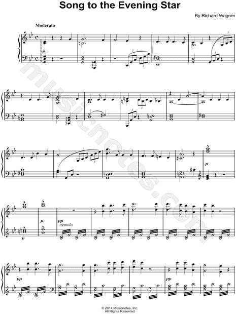 Song to the Evening Star
