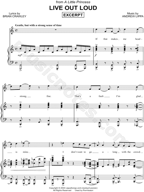 Live Out Loud [Excerpt]