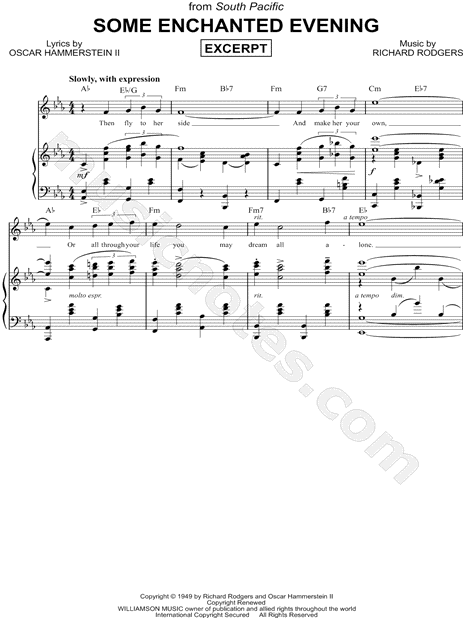 Some Enchanted Evening [Excerpt]