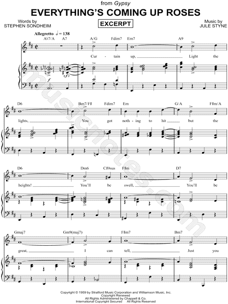 Everything's Coming Up Roses [Excerpt]