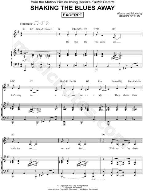 Shaking the Blues Away [Excerpt]