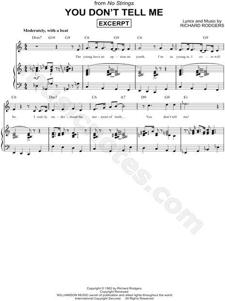 You Don't Tell Me [Excerpt]