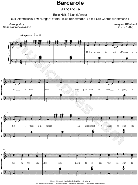 Barcarolle