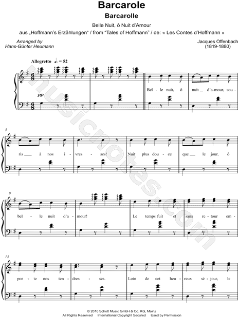 Barcarolle